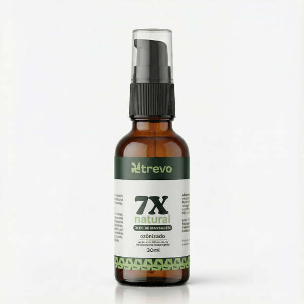 Aplicação do 7X Natural na mão