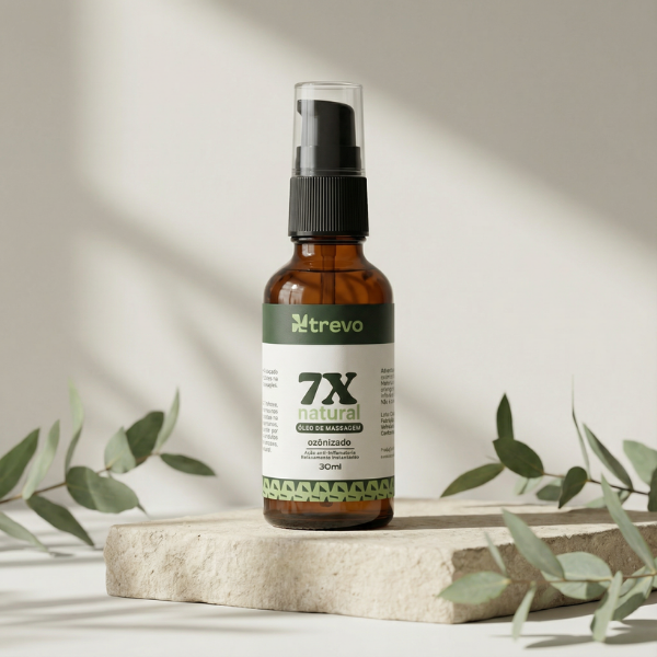 7X Natural com folhas, origem artesanal